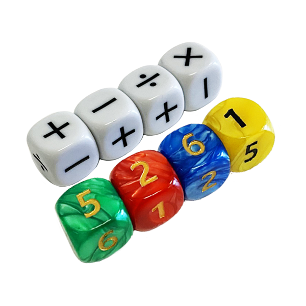 A21 - Ensembles de 8 dés additionnels pour le jeu D Code - Sets of 8 additional dice for the game D Code